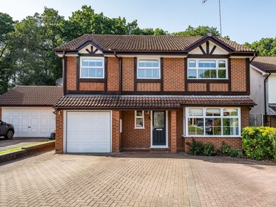 Detached house for sale in Queensbury Place, Blackwater, Camberley, Hampshire GU17