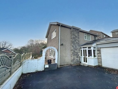 Detached house for sale in Station Road, Llangynwyd, Maesteg, Bridgend. CF34