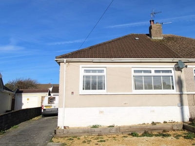 Semi-detached bungalow for sale in Burns Crescent, Cefn Glas, Bridgend. CF31