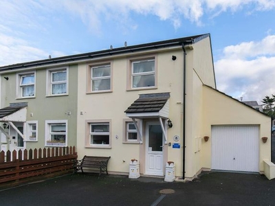 Semi-detached house for sale in 9 Marina Lane, Port Erin IM9