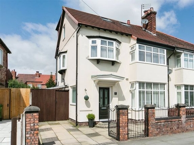 Semi-detached house for sale in Enfield Avenue, Crosby, Merseyside L23