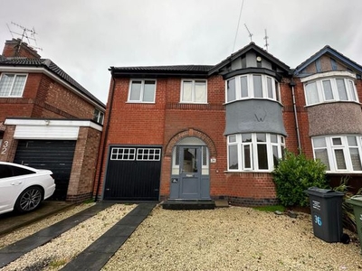 Semi-detached house for sale in Johnson Road, Birstall, Leicester LE4