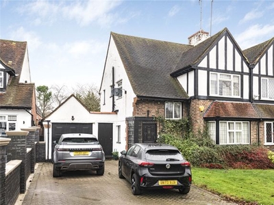 Semi-detached house for sale in Lancaster Avenue, Hadley Wood, Hertfordshire EN4