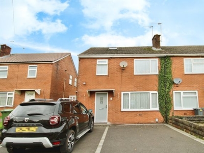 Semi-detached house for sale in Malmesmead Road, Llanrumney, Cardiff CF3