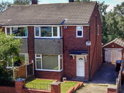Semi-detached house for sale in Moseley Wood Walk, Cookridge, Leeds, West Yorkshire LS16