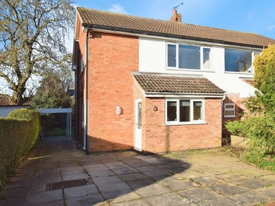 Semi-detached house for sale in Sibton Lane, Oadby, Leicester LE2