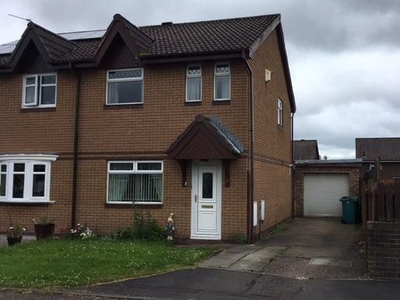 Semi-detached house to rent in Elizabeth Quadrant, Holytown, Motherwell ML1