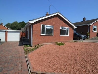 Detached bungalow to rent in 19 Summerhill Gardens, Market Drayton, Shropshire TF9