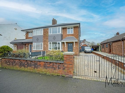 Semi-detached house to rent in Normanby Street, Swinton, Manchester M27