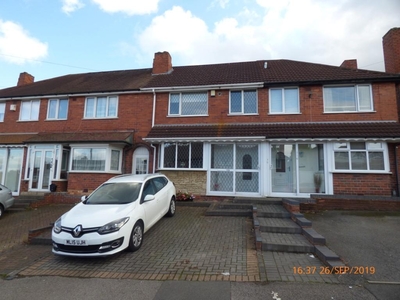 3 bedroom terraced house for rent in Tideswell Road, Birmingham, B42