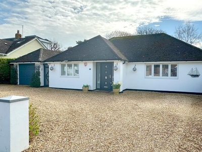Detached bungalow for sale in Shorefield Way, Milford On Sea, Lymington, Hampshire SO41