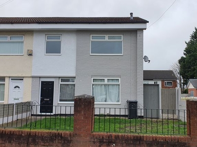 End terrace house to rent in Rose Heath Drive, Halewood, Liverpool L26