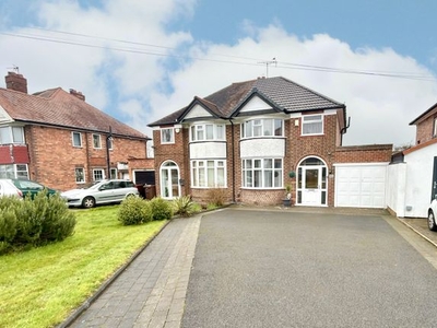 Semi-detached house for sale in Lyndon Road, Solihull B92