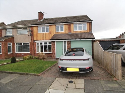 Semi-detached house for sale in Nine Lands, Houghton Le Spring, Tyne And Wear DH4