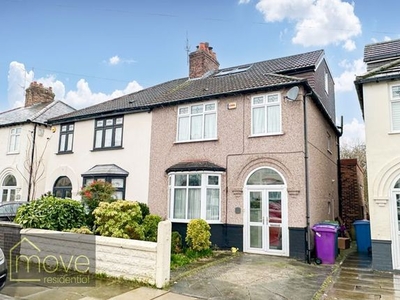 Semi-detached house for sale in Oulton Road, Childwall, Liverpool L16