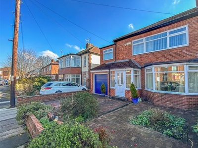 Semi-detached house for sale in Princes Avenue, Gosforth, Newcastle Upon Tyne NE3
