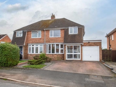 Semi-detached house for sale in Vaynor Drive, Redditch, Worcestershire B97