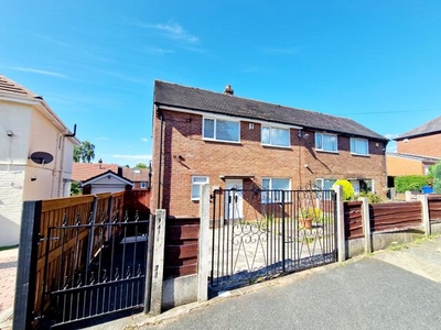 Semi-detached house to rent in Woodward Road, Prestwich, Manchester M25