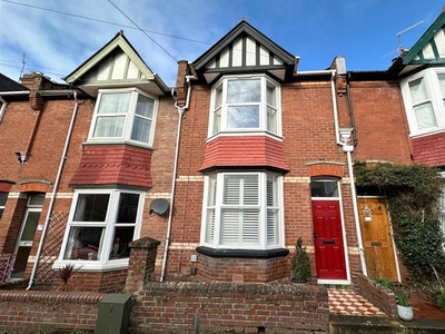 Terraced house for sale in West Grove Road, St. Leonards, Exeter EX2