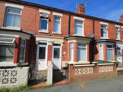 Terraced house to rent in Ernest Street, Crewe CW2