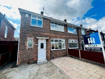 3 bedroom semi-detached house for rent in Margaret Avenue, Bootle, Merseyside, L20