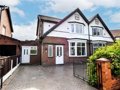3 bedroom semi-detached house for sale in Mayville Drive, Didsbury, Manchester, M20