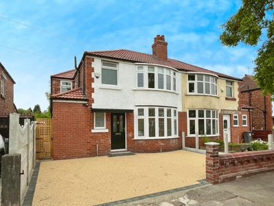 4 bedroom semi-detached house for sale in Alan Road, Withington, Manchester, M20