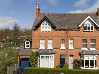 5 bedroom semi-detached house for sale in Kingscote Road, Edgbaston (bordering Harborne), Birmingham, B15