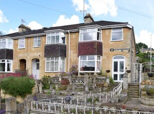 End terrace house for sale in Lime Grove Gardens, Bath, Somerset BA2