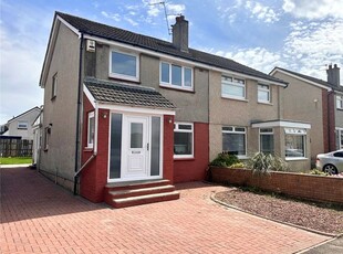 Semi-detached house for sale in Dalcraig Crescent, Blantyre, Glasgow, South Lanarkshire G72