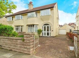Semi-detached house for sale in Dovedale Road, Hoylake, Wirral CH47