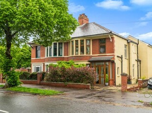 Semi-detached house for sale in Heathwood Road, Heath, Cardiff CF14