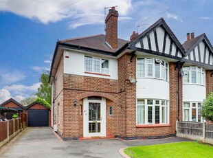 Semi-detached house for sale in Stamford Road, West Bridgford, Nottinghamshire NG2