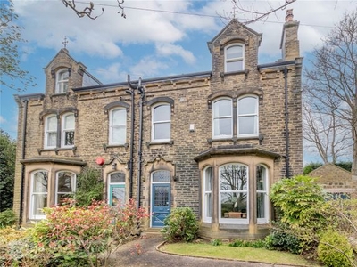 Semi-detached house for sale in Thornhill Road, Lindley, Huddersfield, West Yorkshire HD3