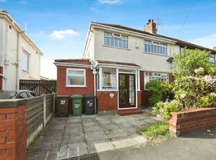 Semi-detached house for sale in Trevor Drive, Liverpool L23