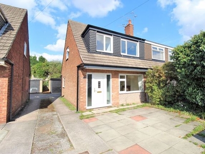 Semi-detached house to rent in Coll Drive, Urmston, Manchester M41