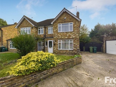 Semi-detached house to rent in Hendon Way, Stanwell, Staines-Upon-Thames, Surrey TW19