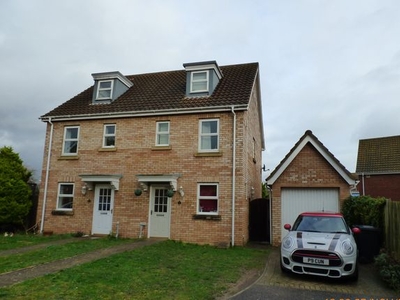 Semi-detached house to rent in Rushton Drive, Carlton Colville, Lowestoft NR33