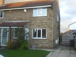 Semi-detached house to rent in Willow Rise, Thorpe Willoughby, Selby YO8