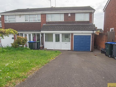 Semi-detached house to rent in Woodfort Road, Great Barr, Birmingham B43