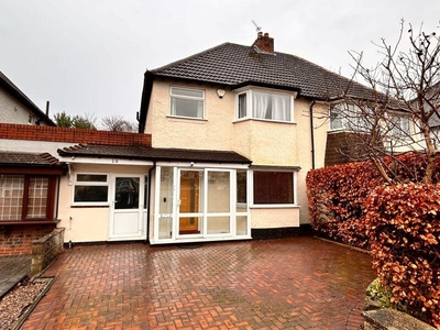 3 bedroom semi-detached house for sale in College Road, Sutton Coldfield, B73 5DJ, B73