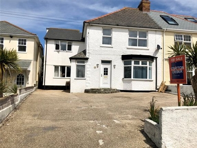 Semi-detached house for sale in Henver Road, Newquay, Cornwall TR7