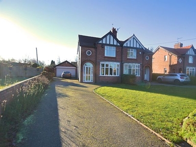 Semi-detached house for sale in Middlewich Road, Holmes Chapel, Crewe CW4