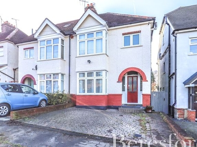 Semi-detached house for sale in Warley Mount, Warley CM14