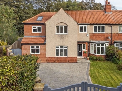 Semi-detached house for sale in West Park Drive West, Roundhay, Leeds LS8