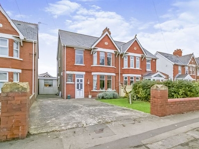 Semi-detached house for sale in Colcot Road, Barry CF62