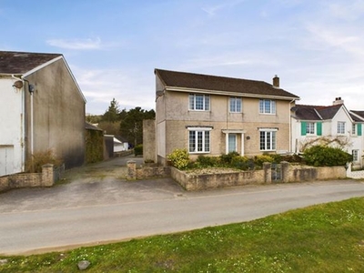 Semi-detached house for sale in The Green, Llansteffan, Carmarthen SA33