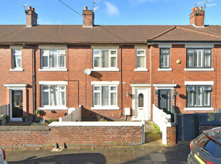 2 bedroom terraced house for sale in Evelyn Street, Fenton, Stoke-on-Trent, ST4