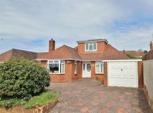 3 bedroom bungalow for sale in Oak Close, High Salvington, Worthing, West Sussex, BN13