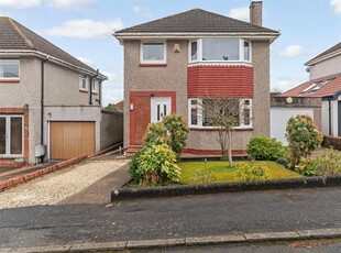 3 bedroom detached house for sale in Tiree Gardens, Bearsden, Glasgow, East Dunbartonshire, G61